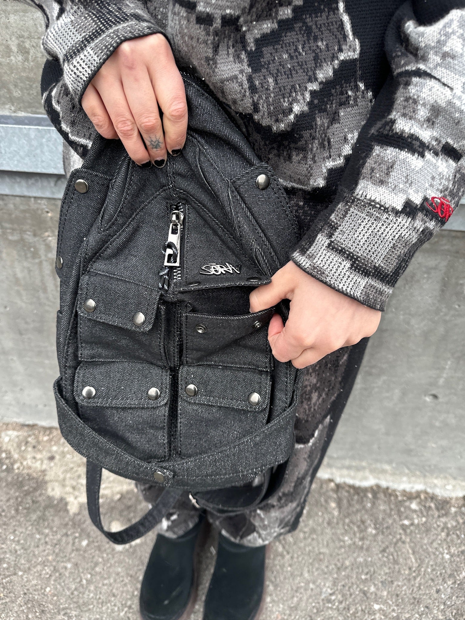 "WARRIOR" Cross Bag