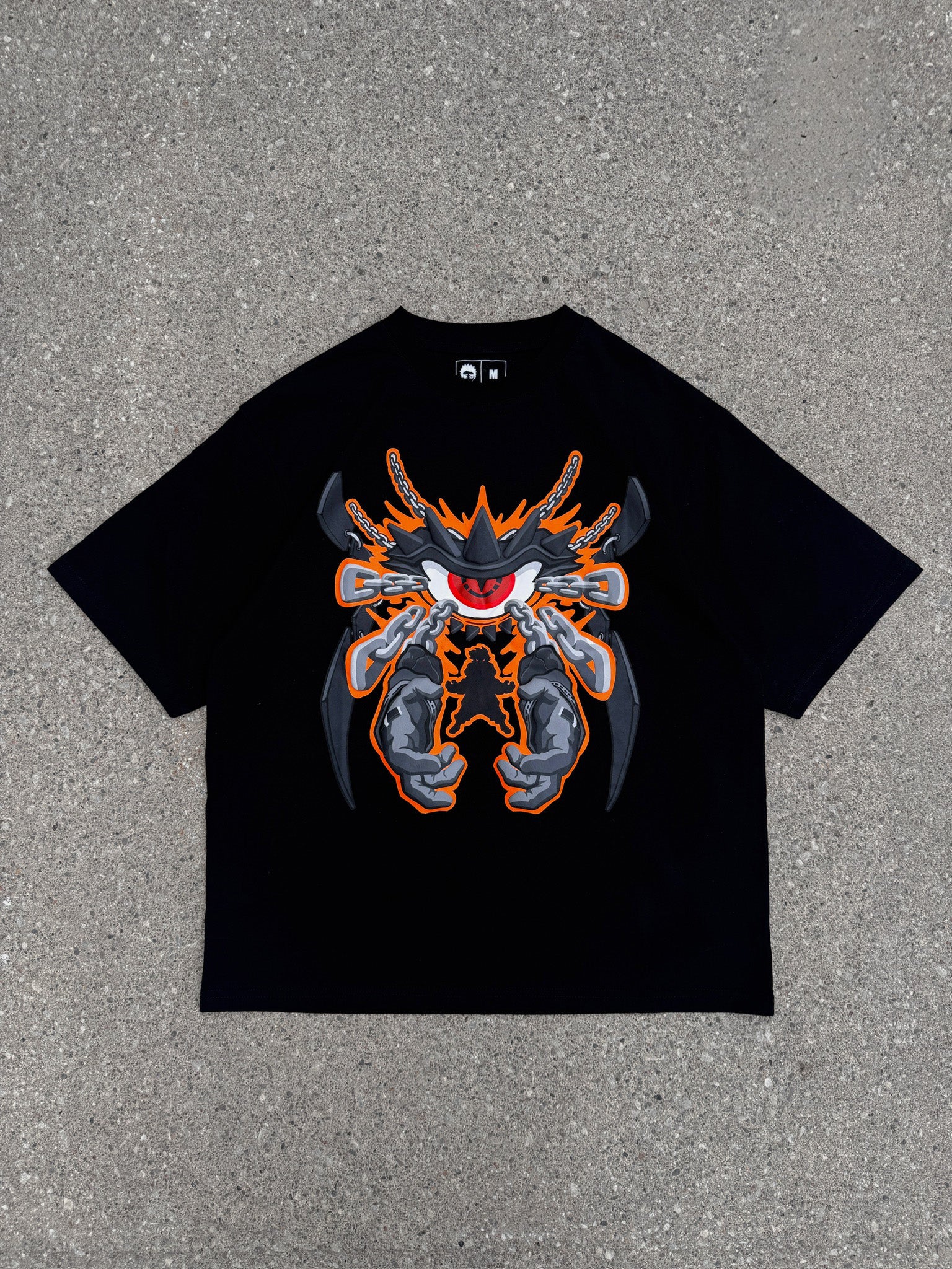"EXILE" T-shirt Black