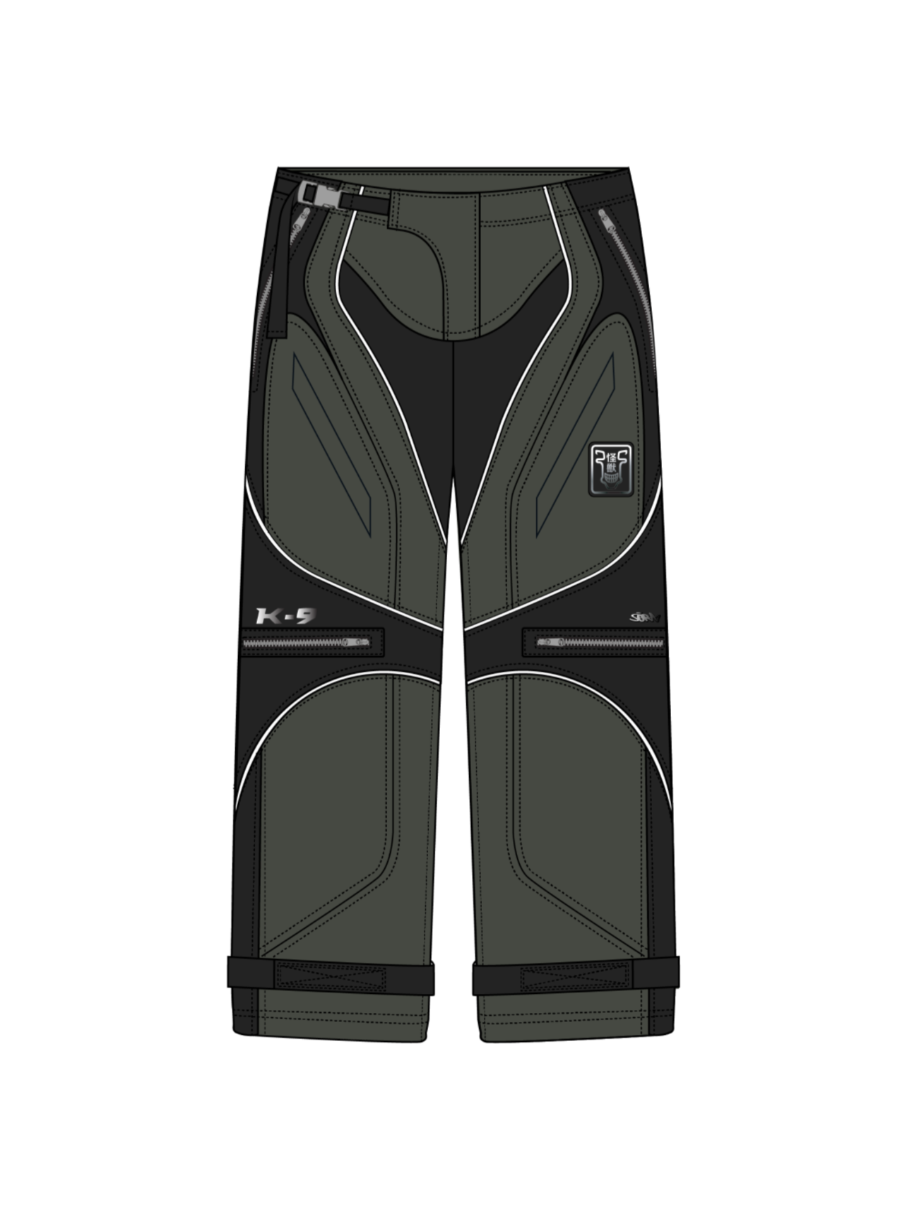 "MONSTER" Parachute Pants