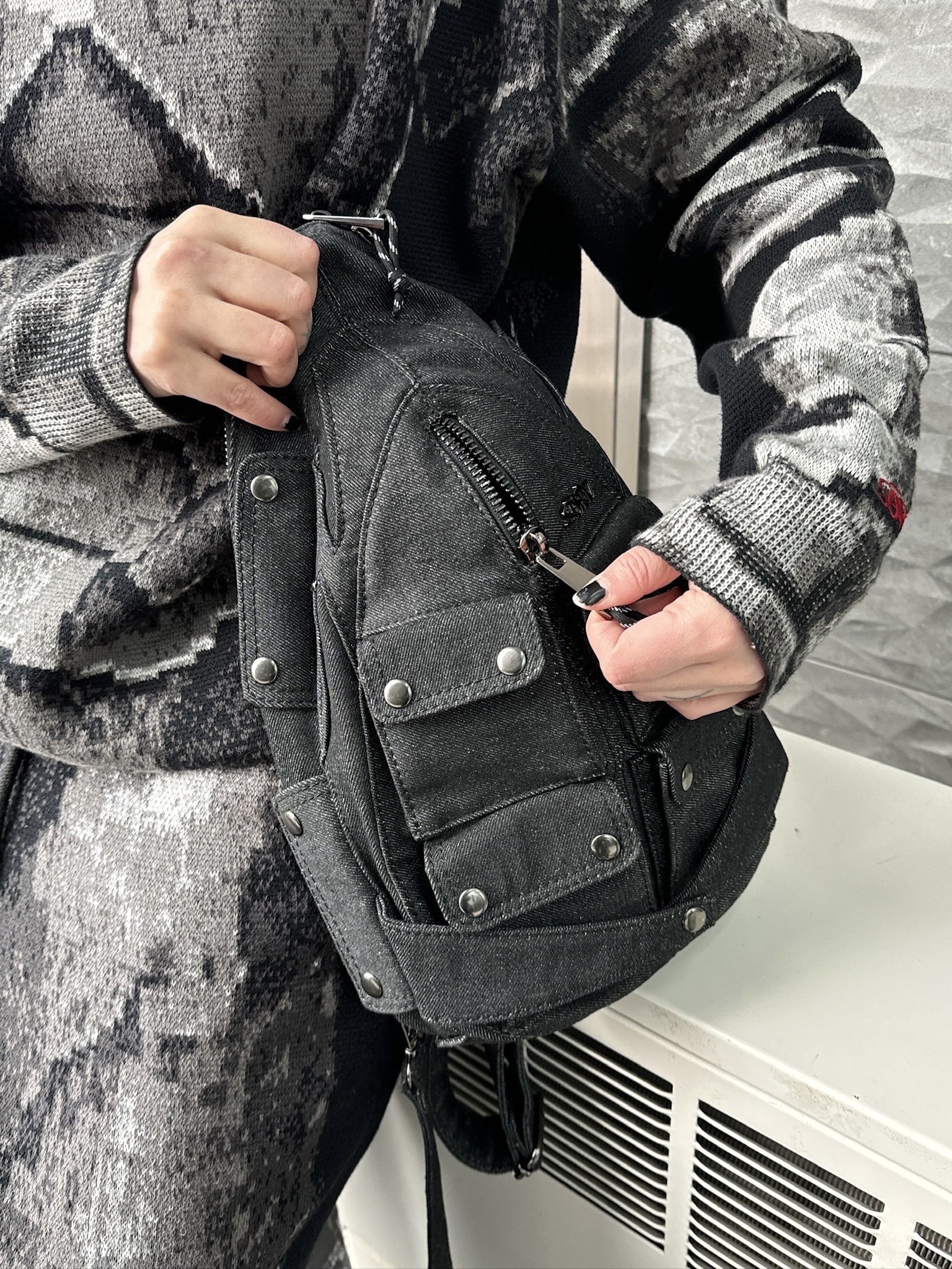 "WARRIOR" Cross Bag