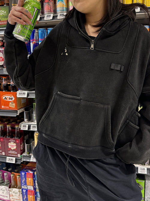 "DAYS" Hoodie Black