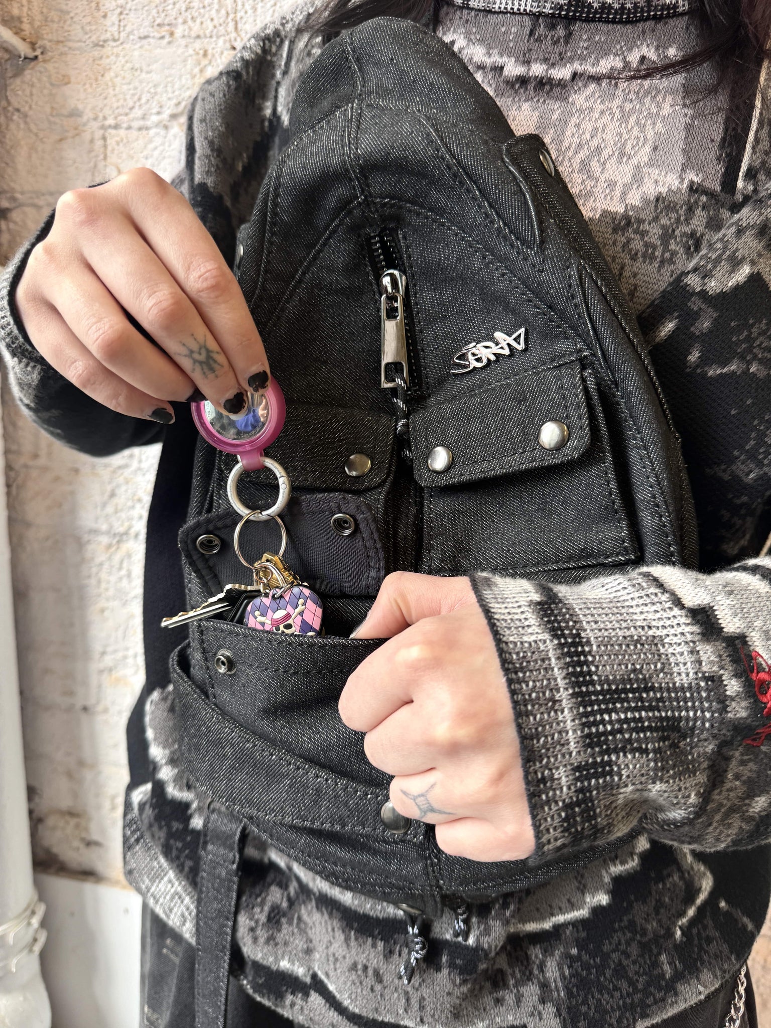 "WARRIOR" Cross Bag