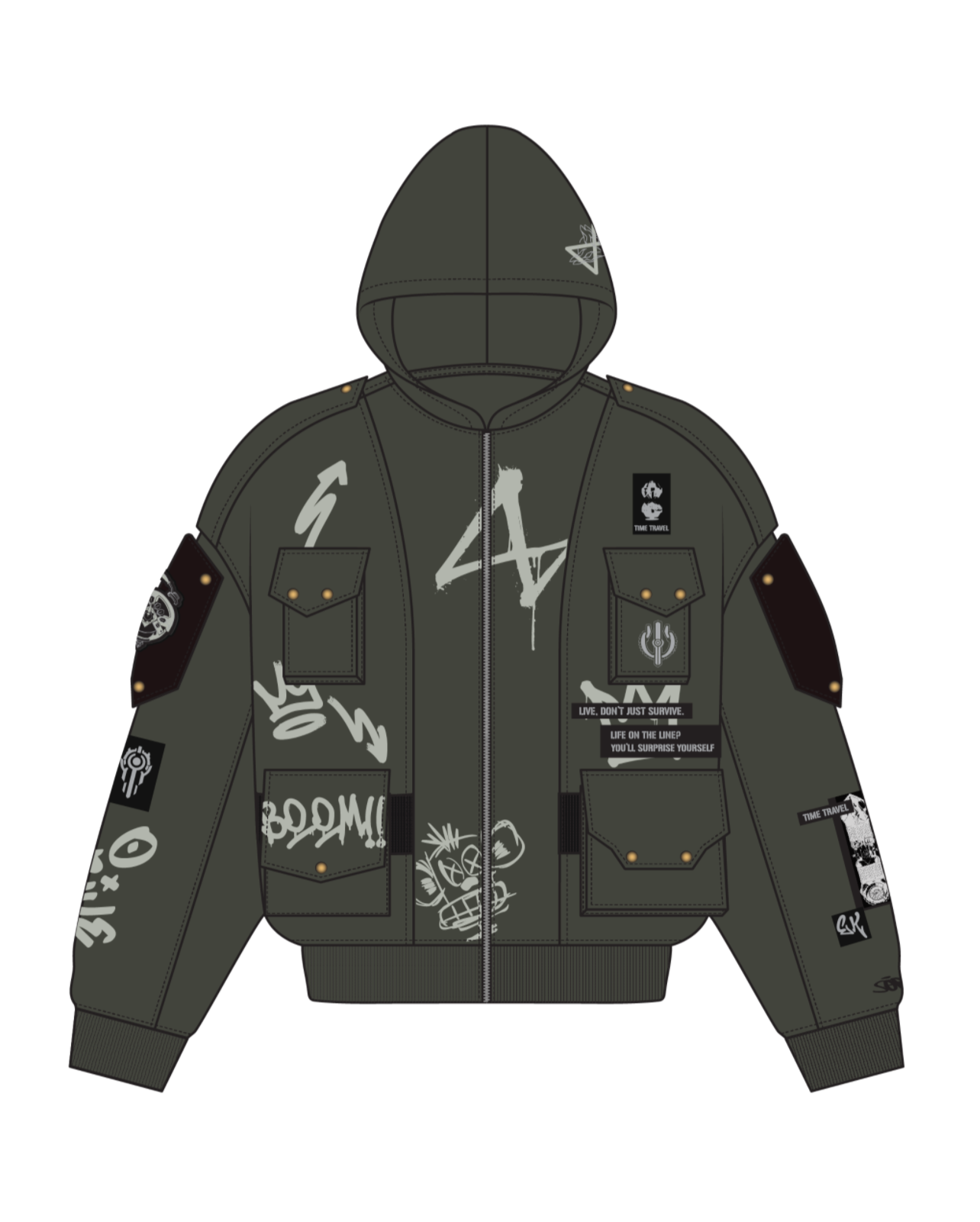 "LEAGUE" Hoodie