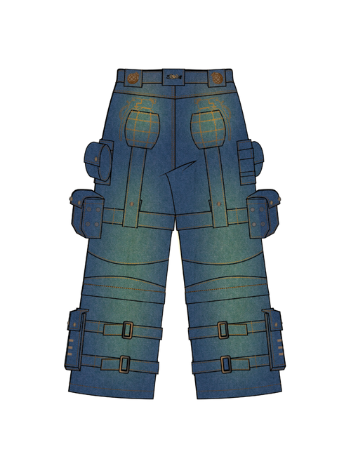 "ACADEMY" Cargo Pants
