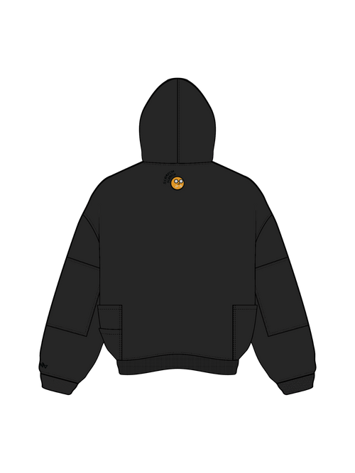 "DAYS" Hoodie Black