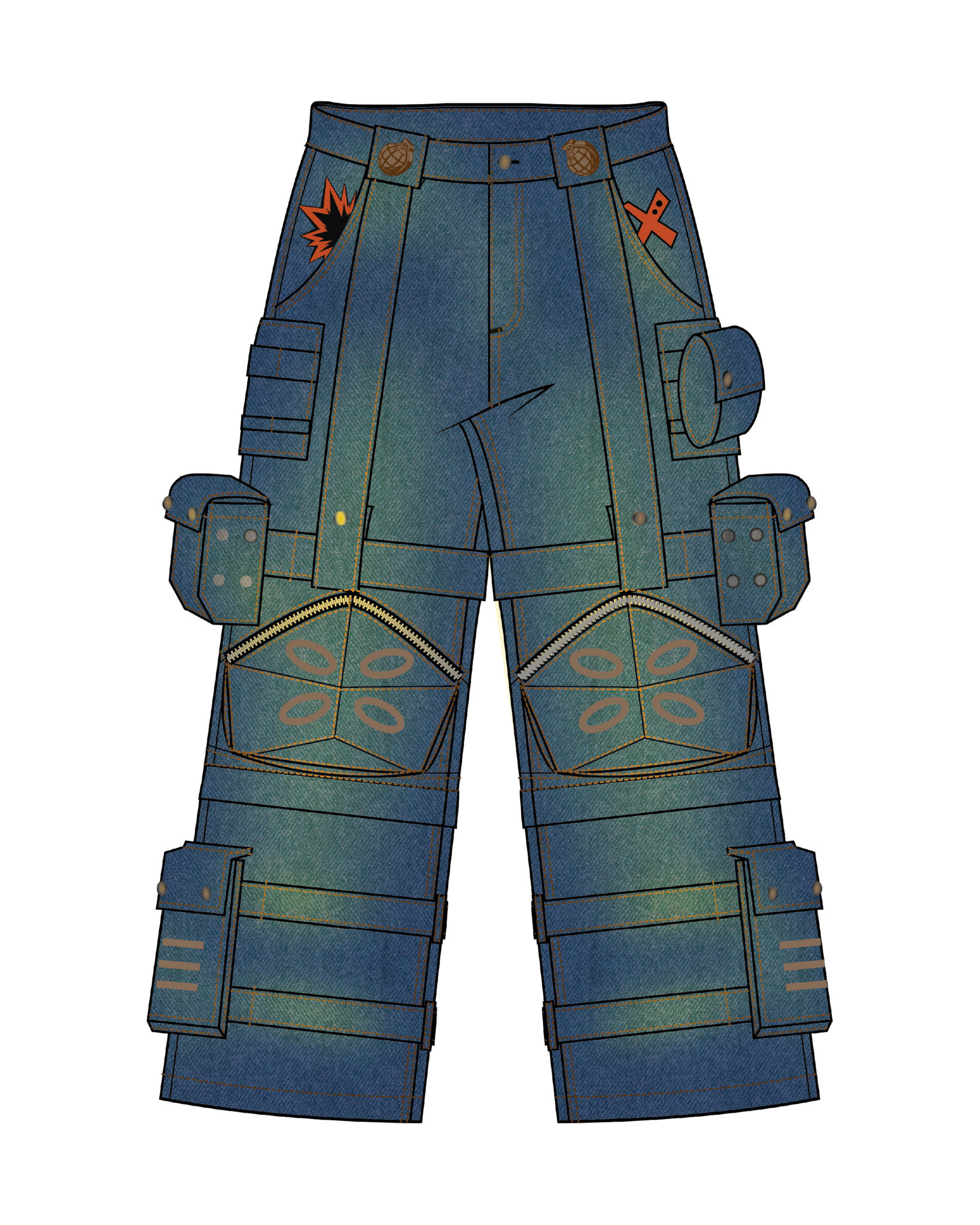 "ACADEMY" Cargo Pants