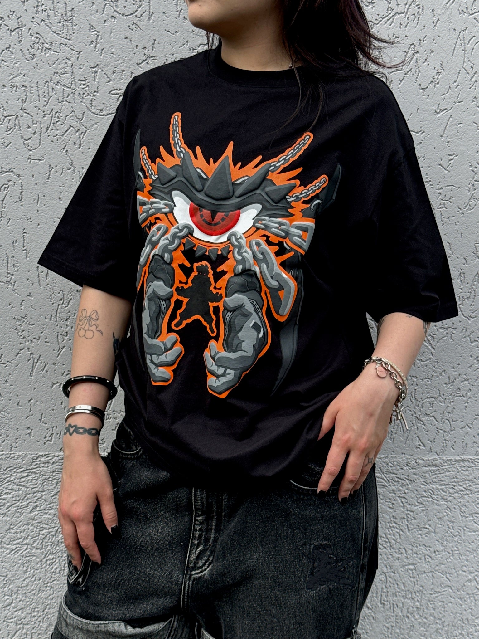 "EXILE" T-shirt Black
