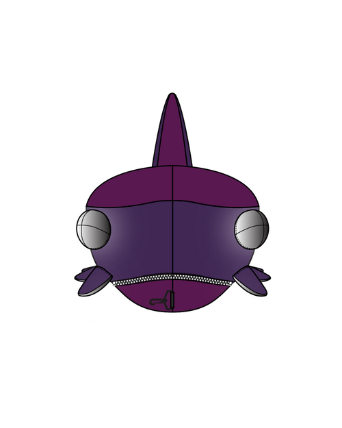 "SHARK" Bag Purple