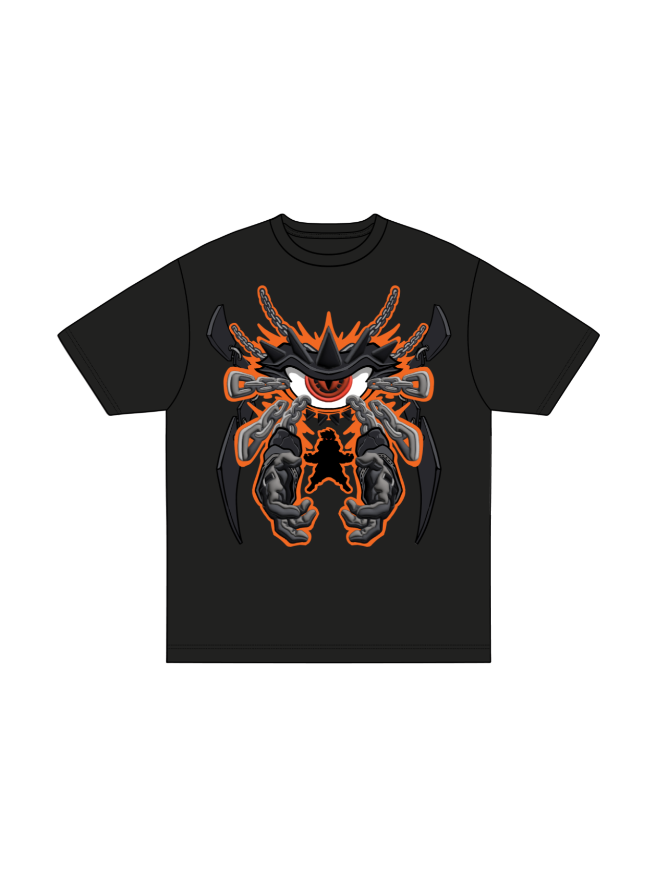 "EXILE" T-shirt Black