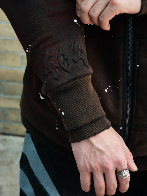 "PHANTOM" HOODIE Shell Black