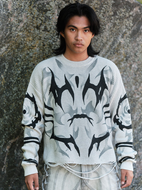 "AWAKENED" Knit White