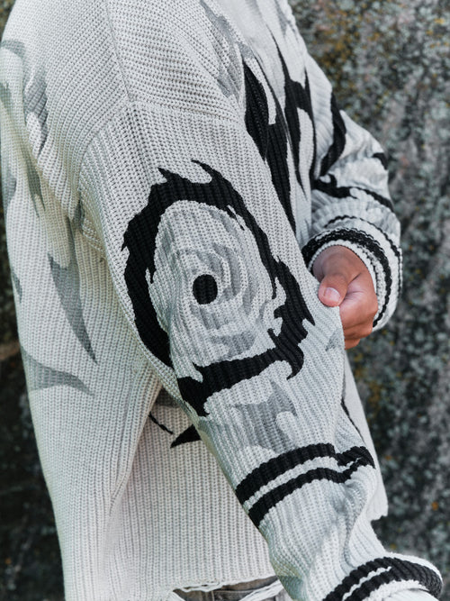 "AWAKENED" Knit White