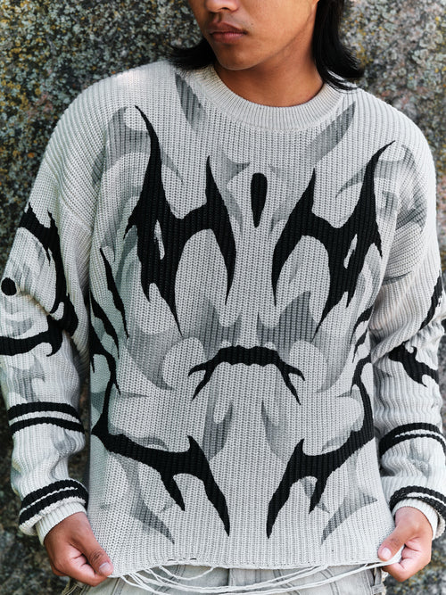"AWAKENED" Knit White