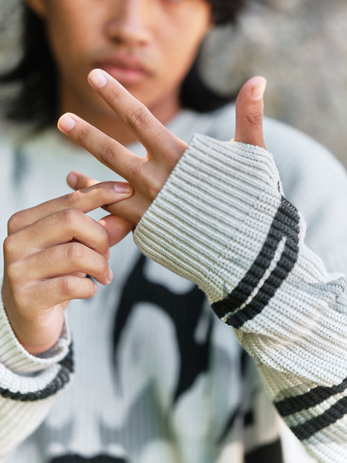 "AWAKENED" Knit White