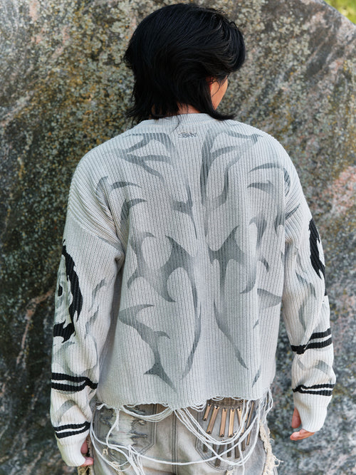 "AWAKENED" Knit White
