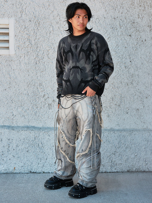 "AWAKENED" Knit Black