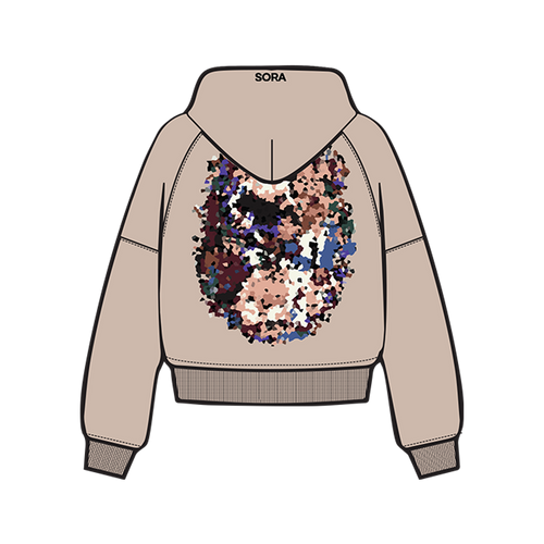 "Hero's Path" Hoodie Beige