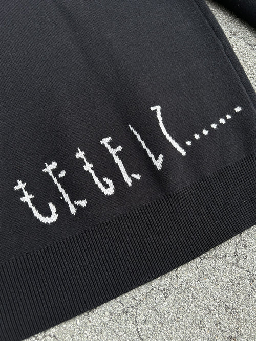 "Revival" Knit Black