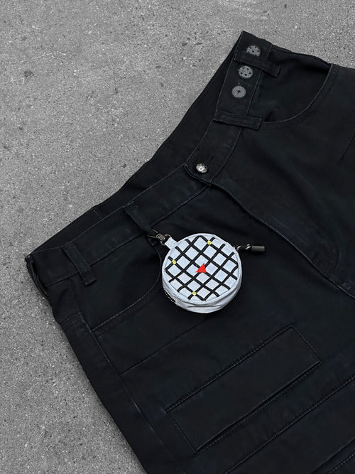 "DRAGON" Cargo Pants Black