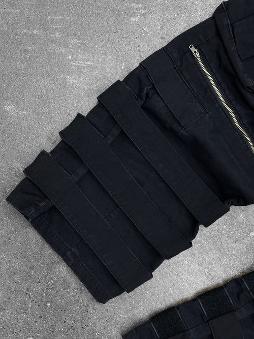 "DRAGON" Cargo Pants Black