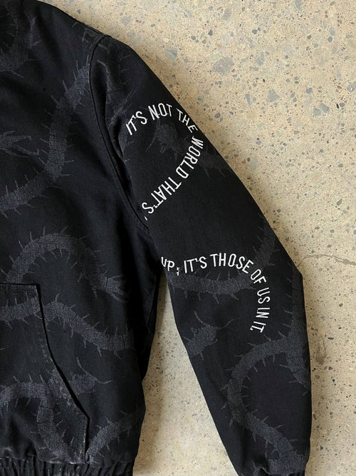 "Phobia" Jacket Black