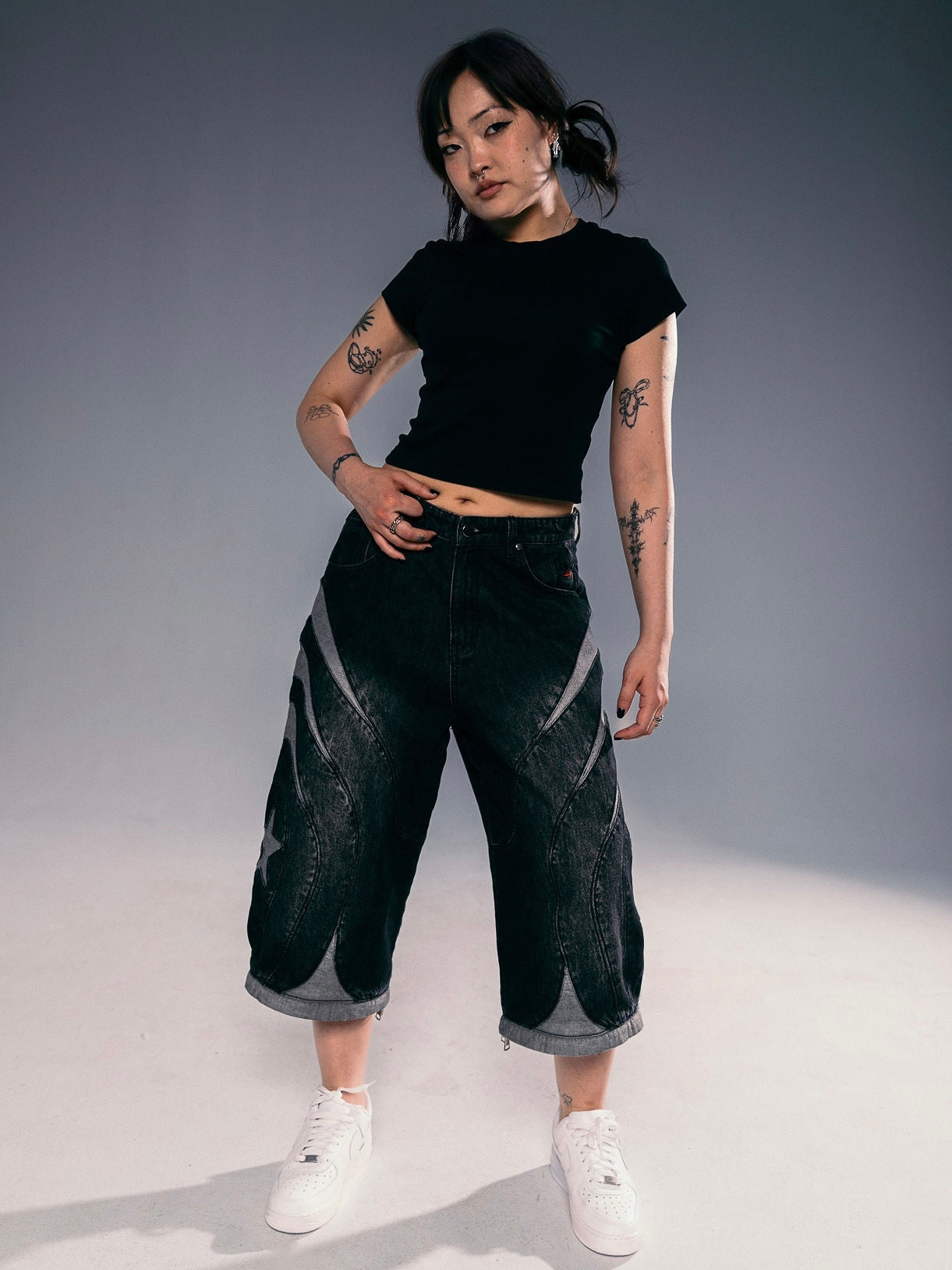 "SPIDER" Jeans Black