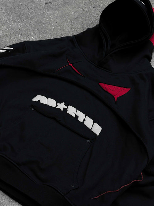 "KILLA" HOODIE BLACK