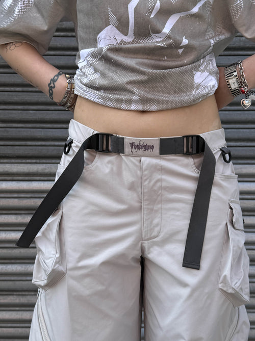"CURSED" Parachute Pants