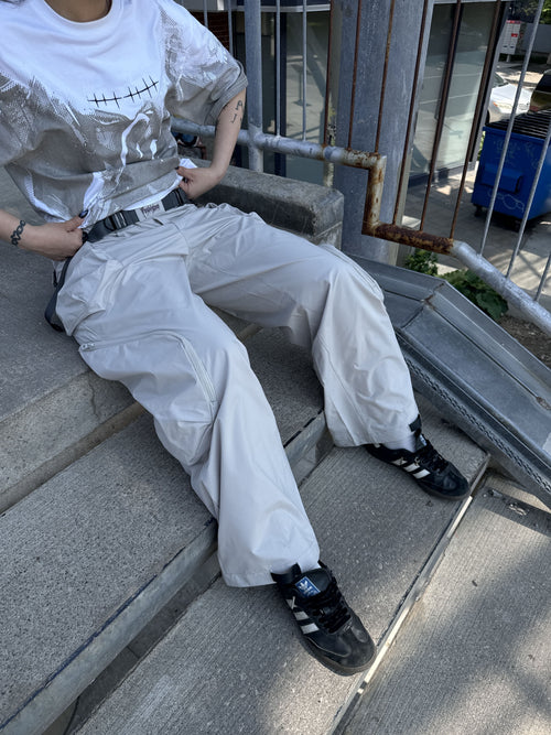 "CURSED" Parachute Pants