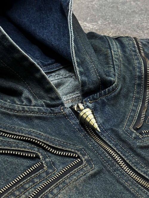 "SPIRAL" Denim Jacket