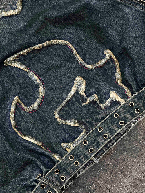 "SPIRAL" Denim Jacket