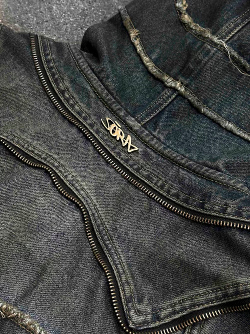 "SPIRAL" Denim Jacket