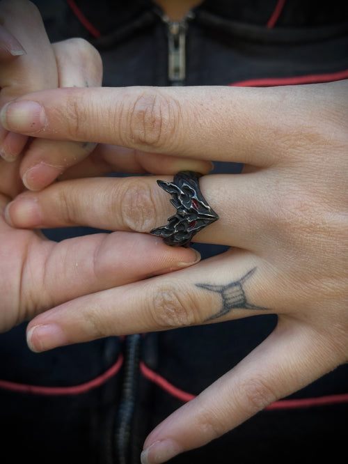 "PUNCH" Ring