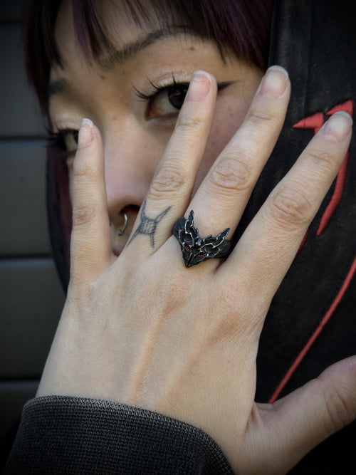 "PUNCH" Ring