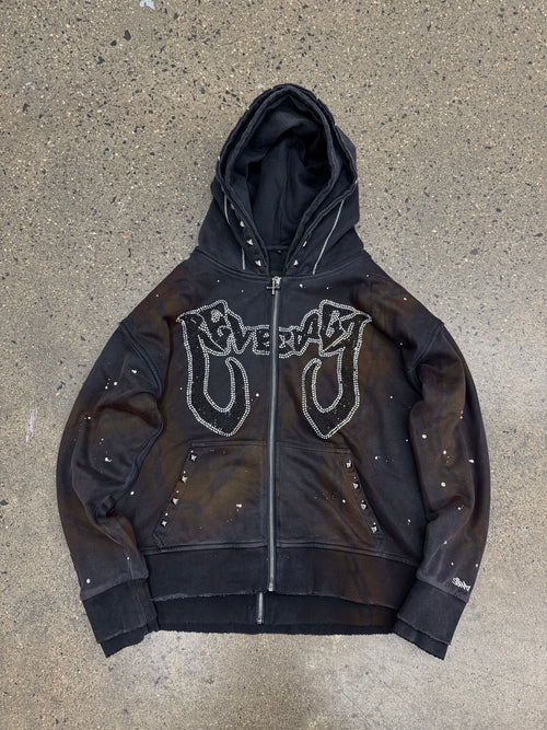 "PHANTOM" HOODIE Shell Black