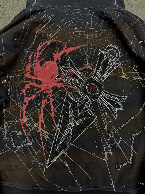 "PHANTOM" HOODIE Shell Black