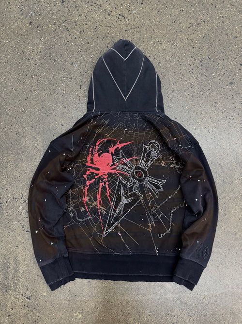 "PHANTOM" HOODIE Shell Black