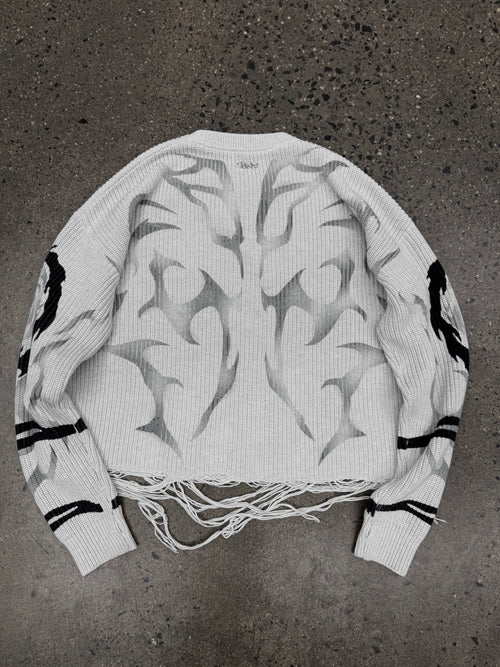 "AWAKENED" Knit White