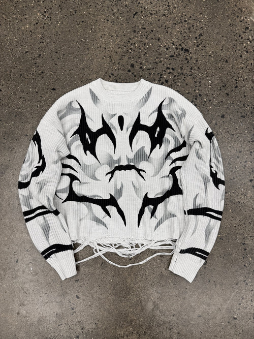 "AWAKENED" Knit White