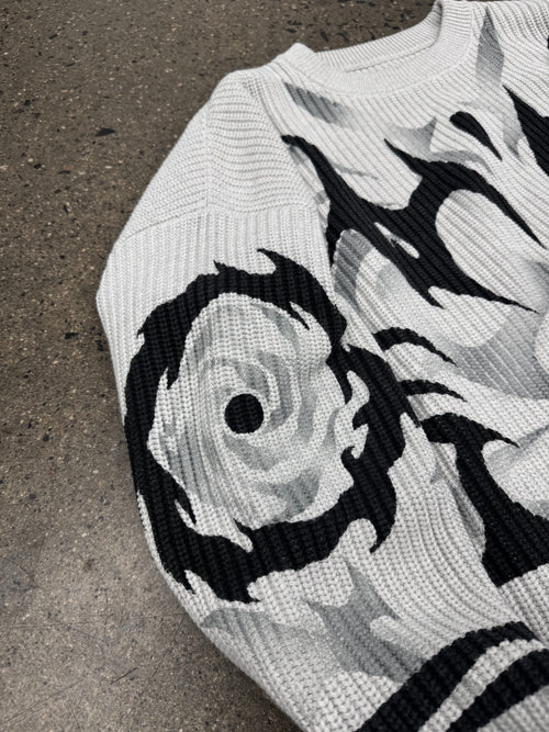 "AWAKENED" Knit White