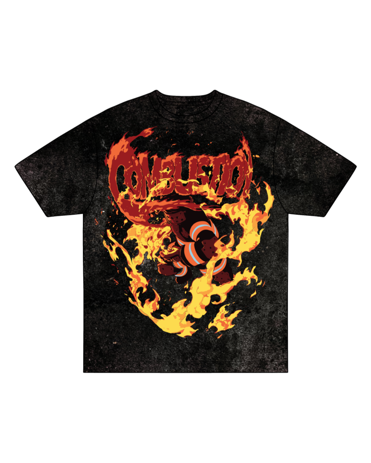 "INFERNO" T-shirt Black