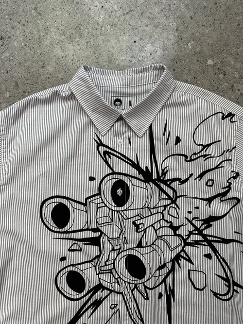 "Spaceship" Button Up