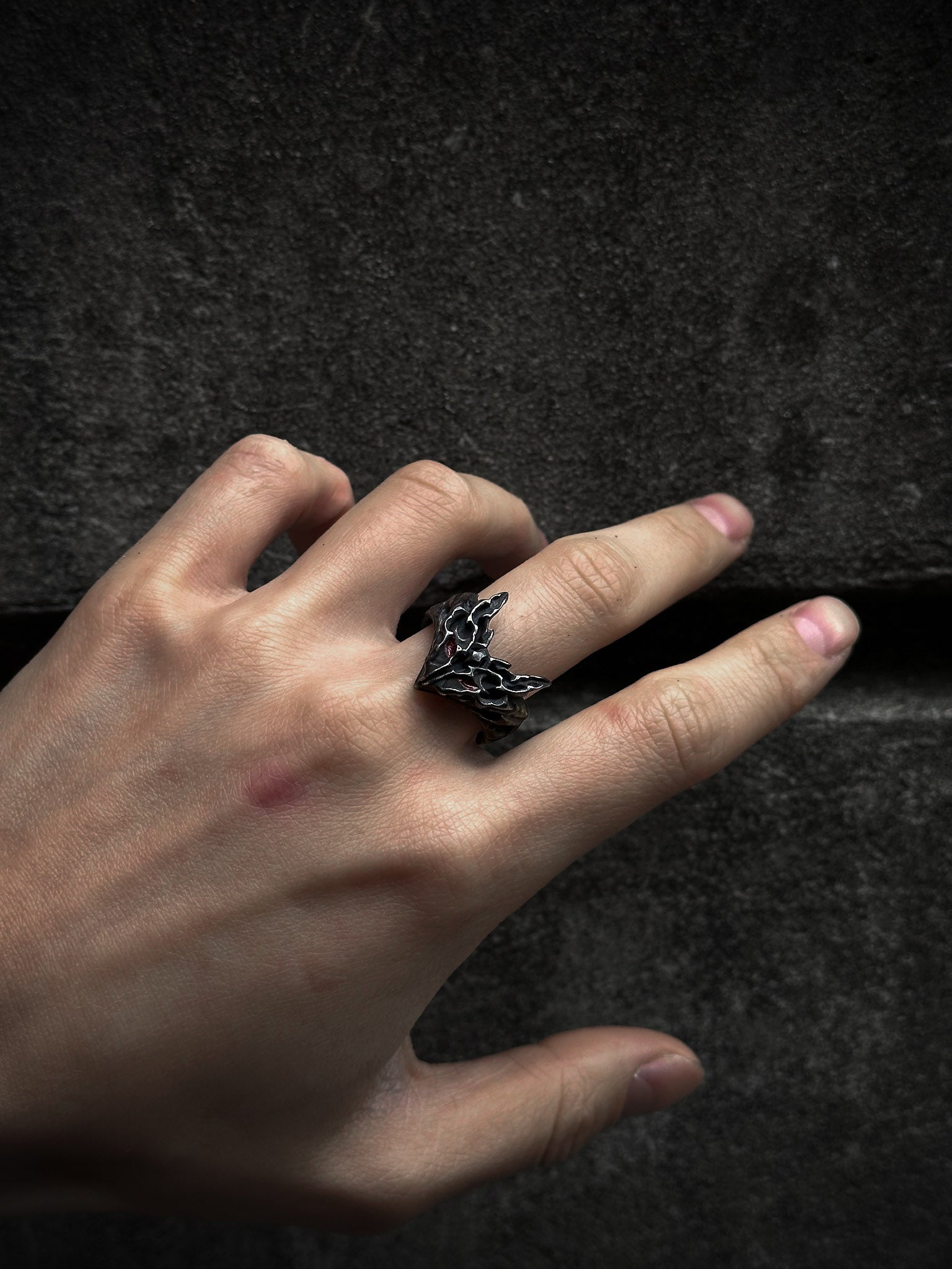 "PUNCH" Ring