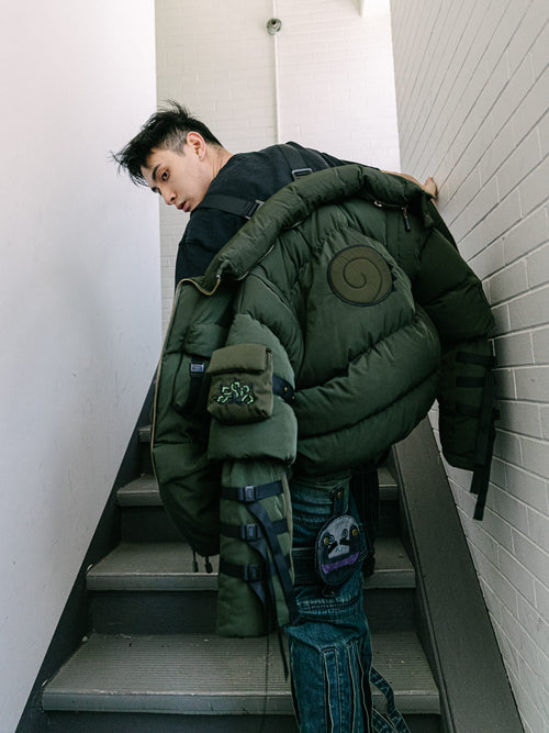 "NINJA”  Puffer Jacket