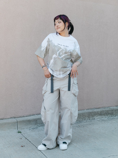 "CURSED" Parachute Pants