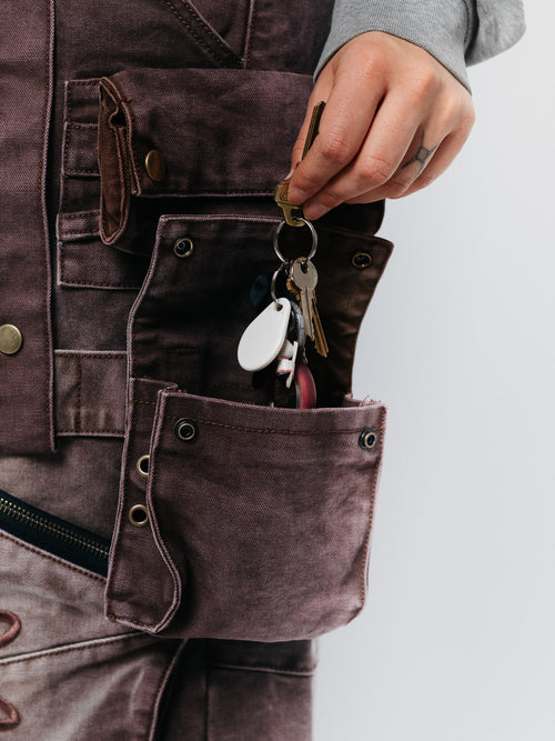 "ACADEMY" Cargo Pants Brown