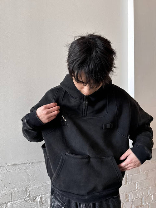 "DAYS" Hoodie Black
