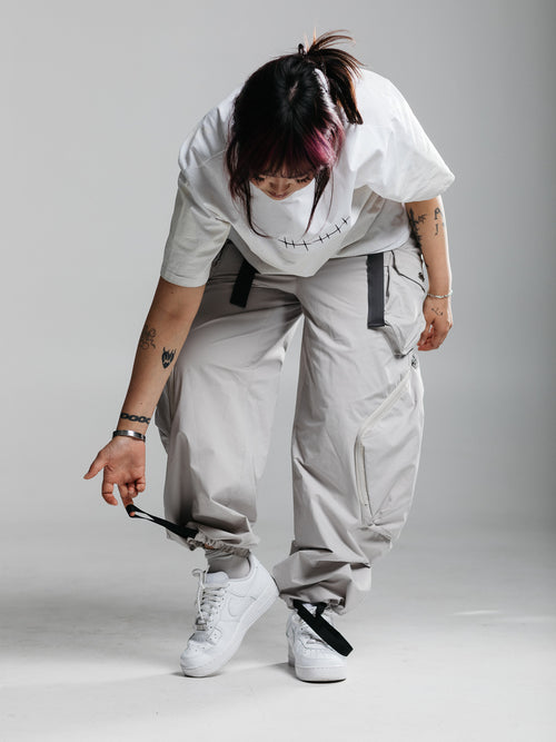 "CURSED" Parachute Pants