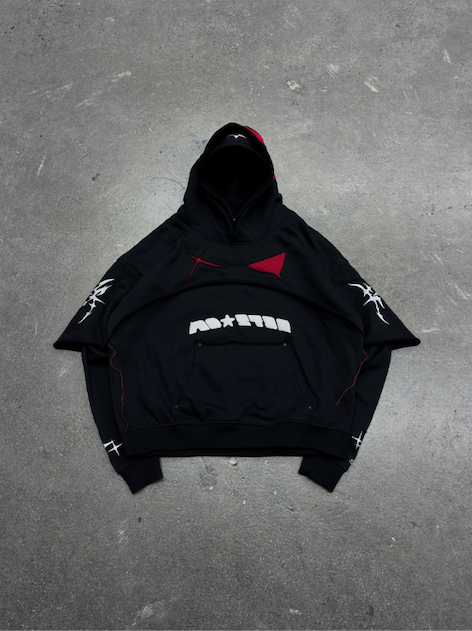 "KILLA" HOODIE BLACK