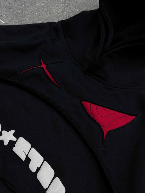 "KILLA" HOODIE BLACK